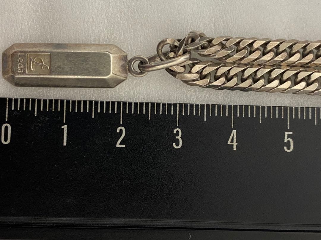 3-3122 シルバー925 Leda SILMA 喜平ネックレス