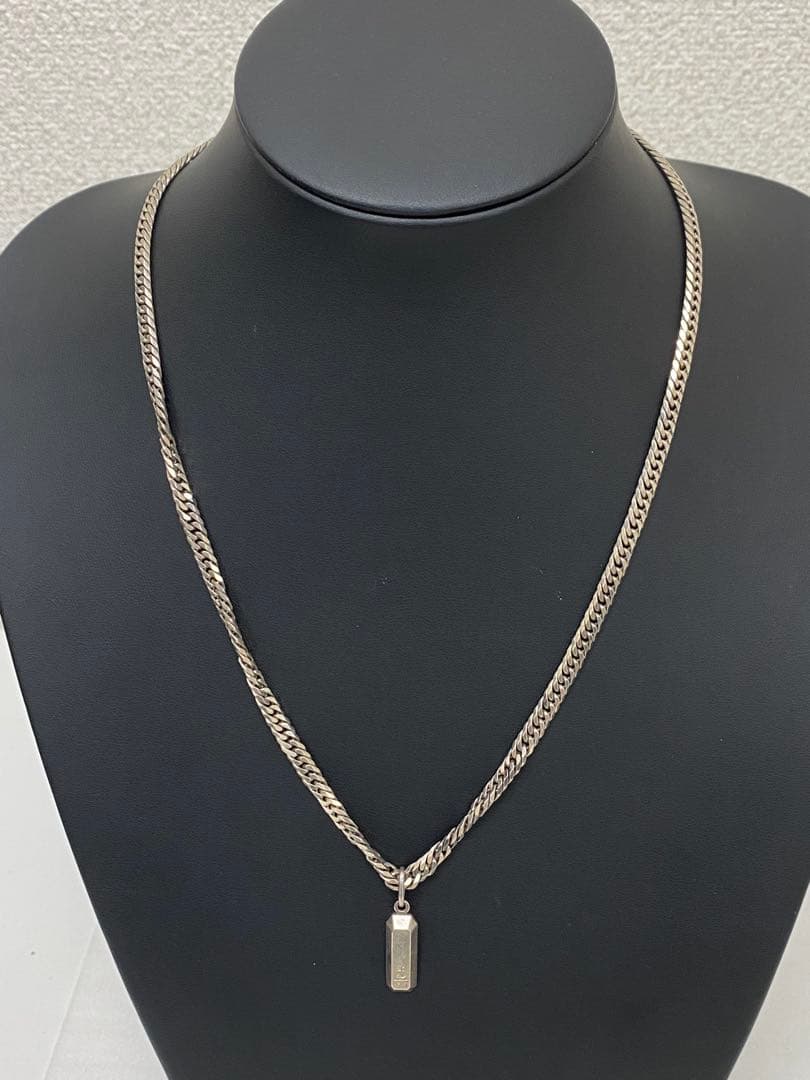 3-3122 シルバー925 Leda SILMA 喜平ネックレス