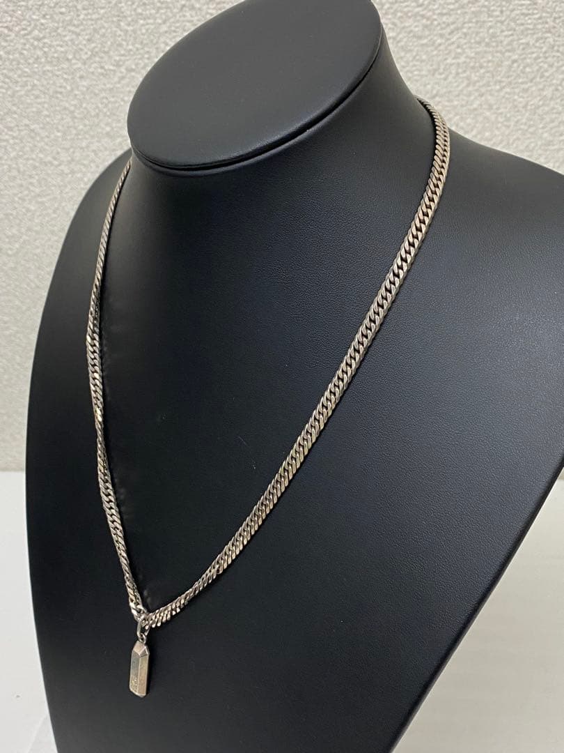 3-3122 シルバー925 Leda SILMA 喜平ネックレス