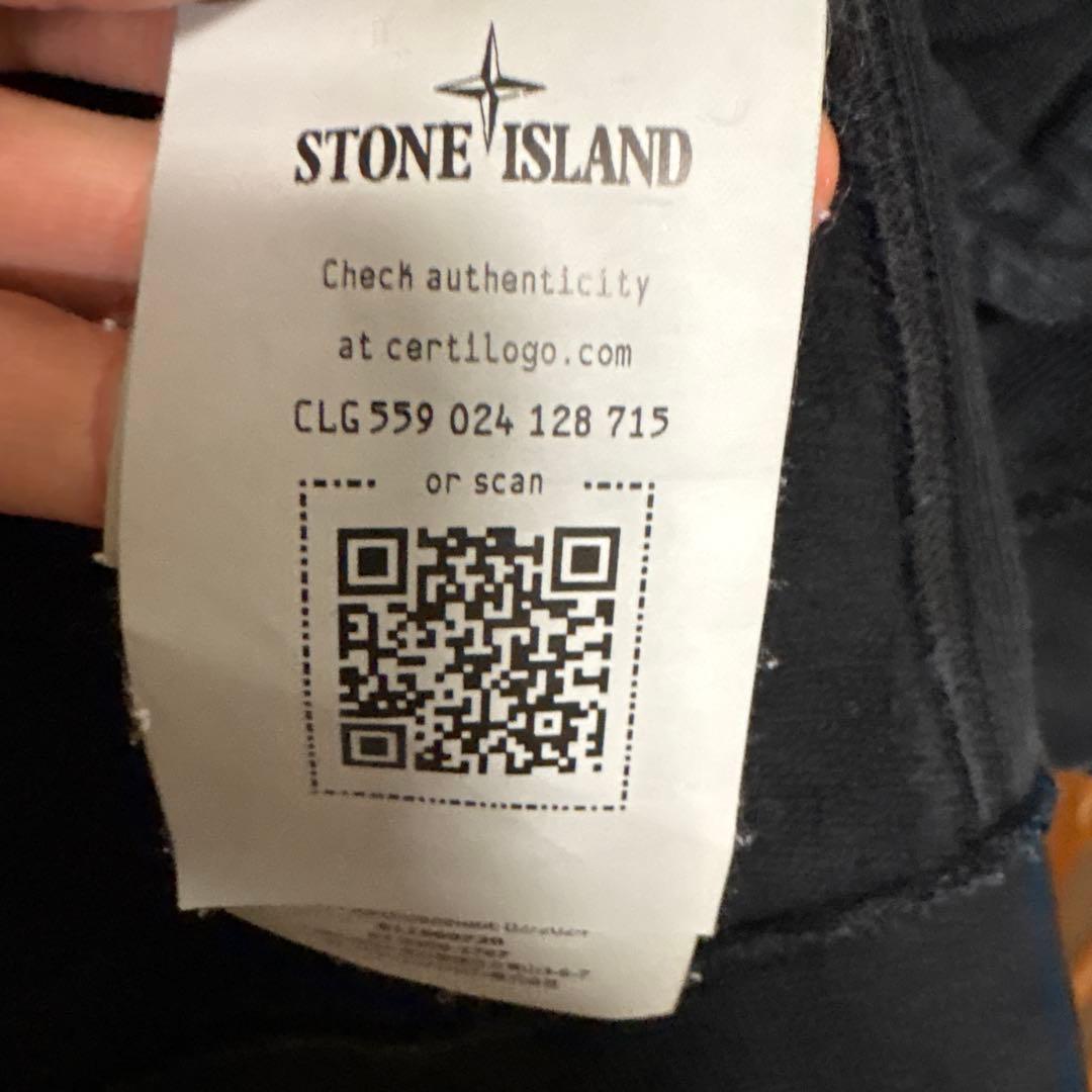 STONE  フルジップ ブラック Sサイズ 正規品
