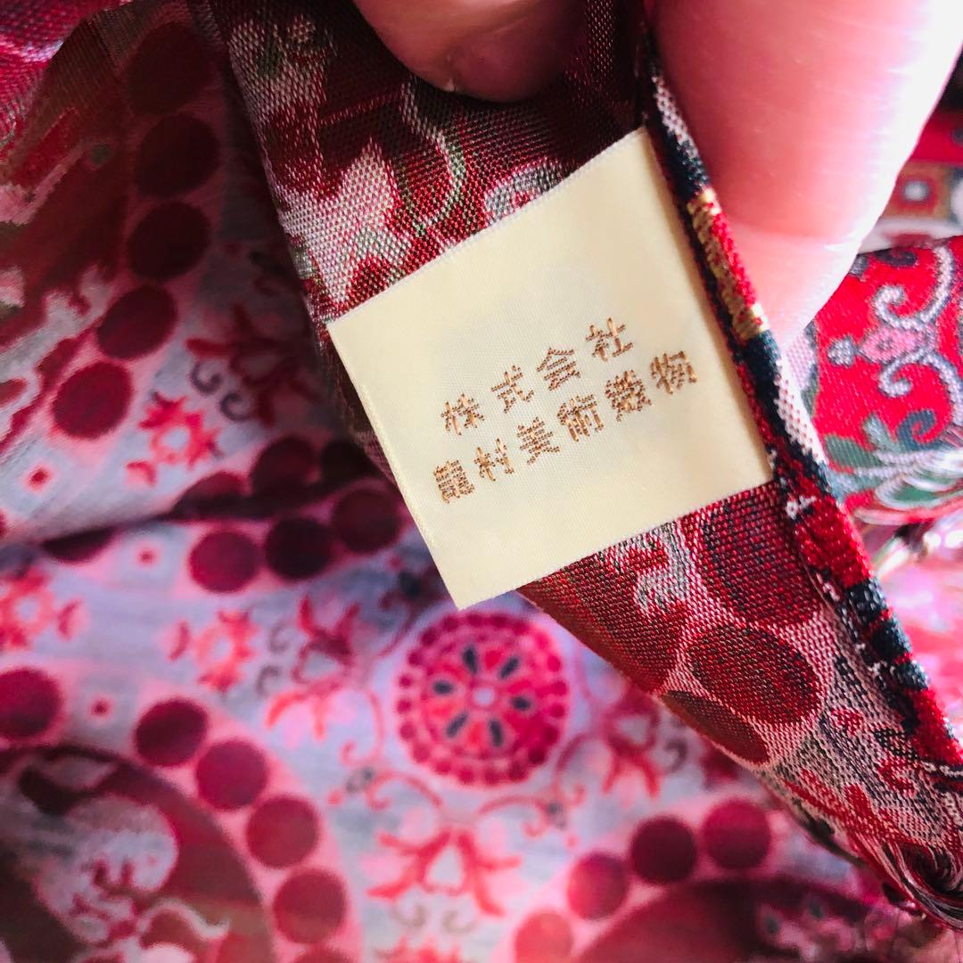 3 龍村美術織物　獅子狩文様錦　120×130センチ　法隆寺