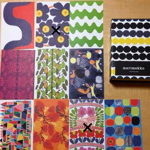 10枚999円〜マリメッコmarimekko正規品✳︎ポストカード✳︎50枚