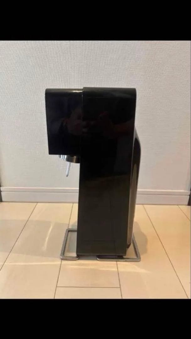 炭酸水メーカー ブラック ボトル2本付き