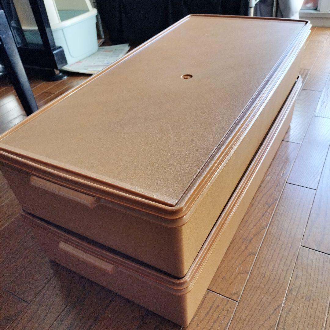 タッパーウェア　ロングスーパーケース2個　おまけ付き