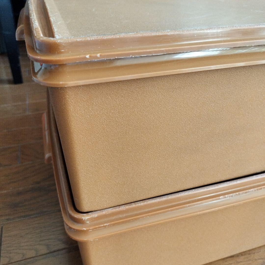 タッパーウェア　ロングスーパーケース2個　おまけ付き