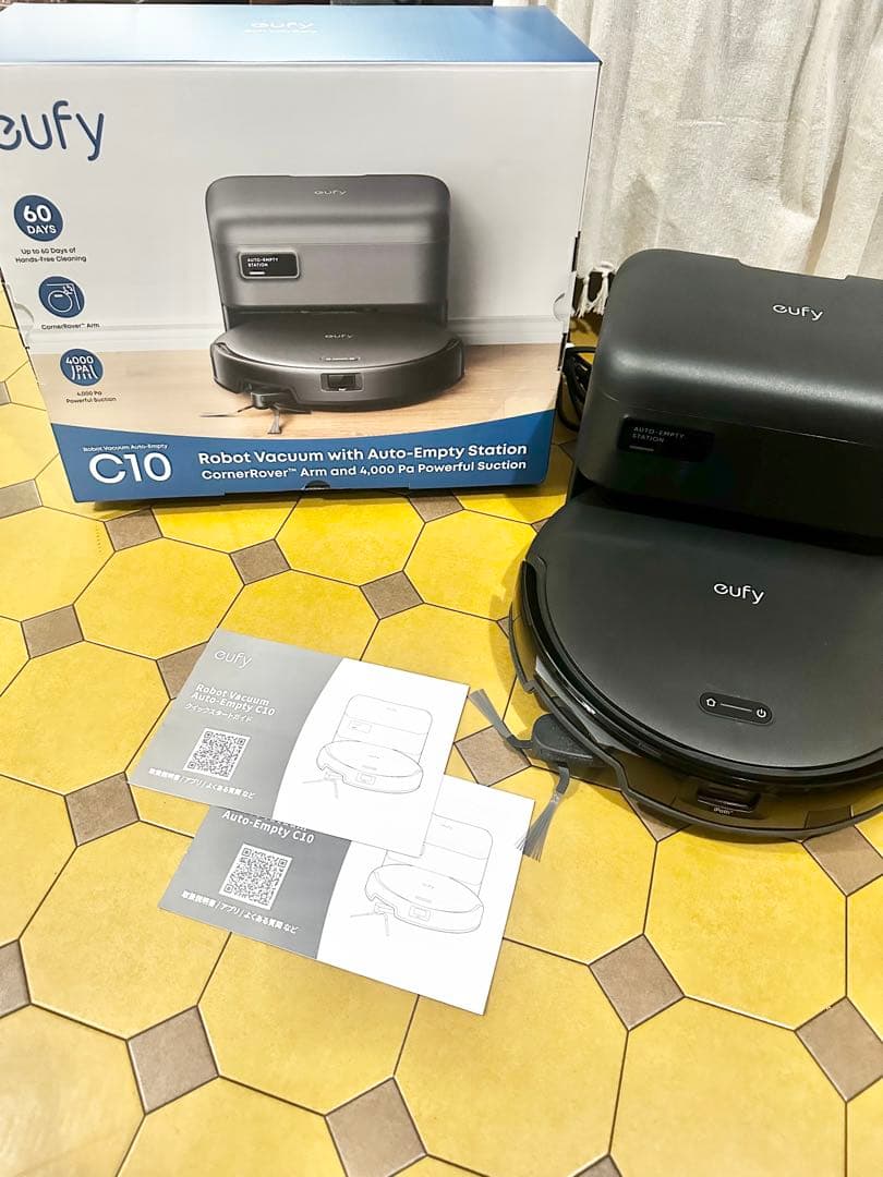 ロボット掃除機Anker Eufy Vacuum Auto-Empty C10