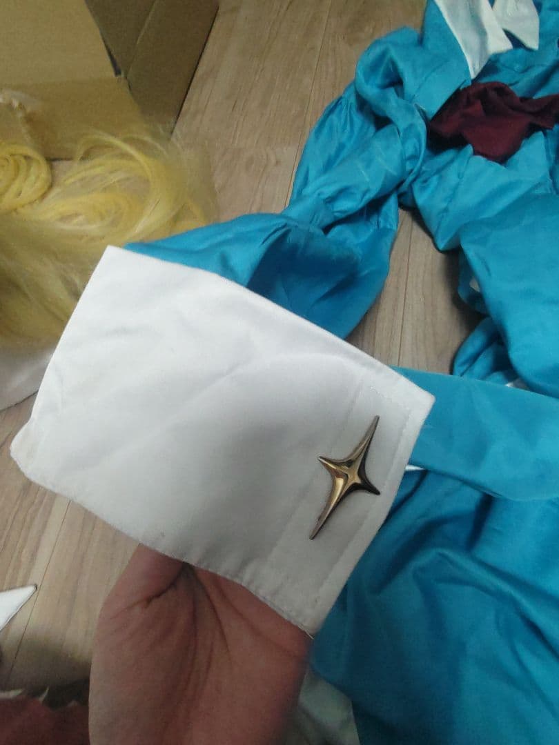 魔法少女にあこがれて コスプレ ネロアリス まほあこウィッグ、 パニエ付き