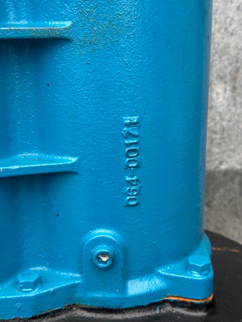 大1.ツルミ排水用水中ポンプKRS-85.5 三相200V 50Hz 5.5kW