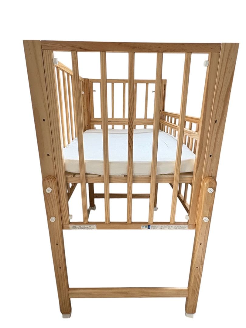 yamatoya ミニサイズトールプラスWオープンミニベビーベッド ナチュラル