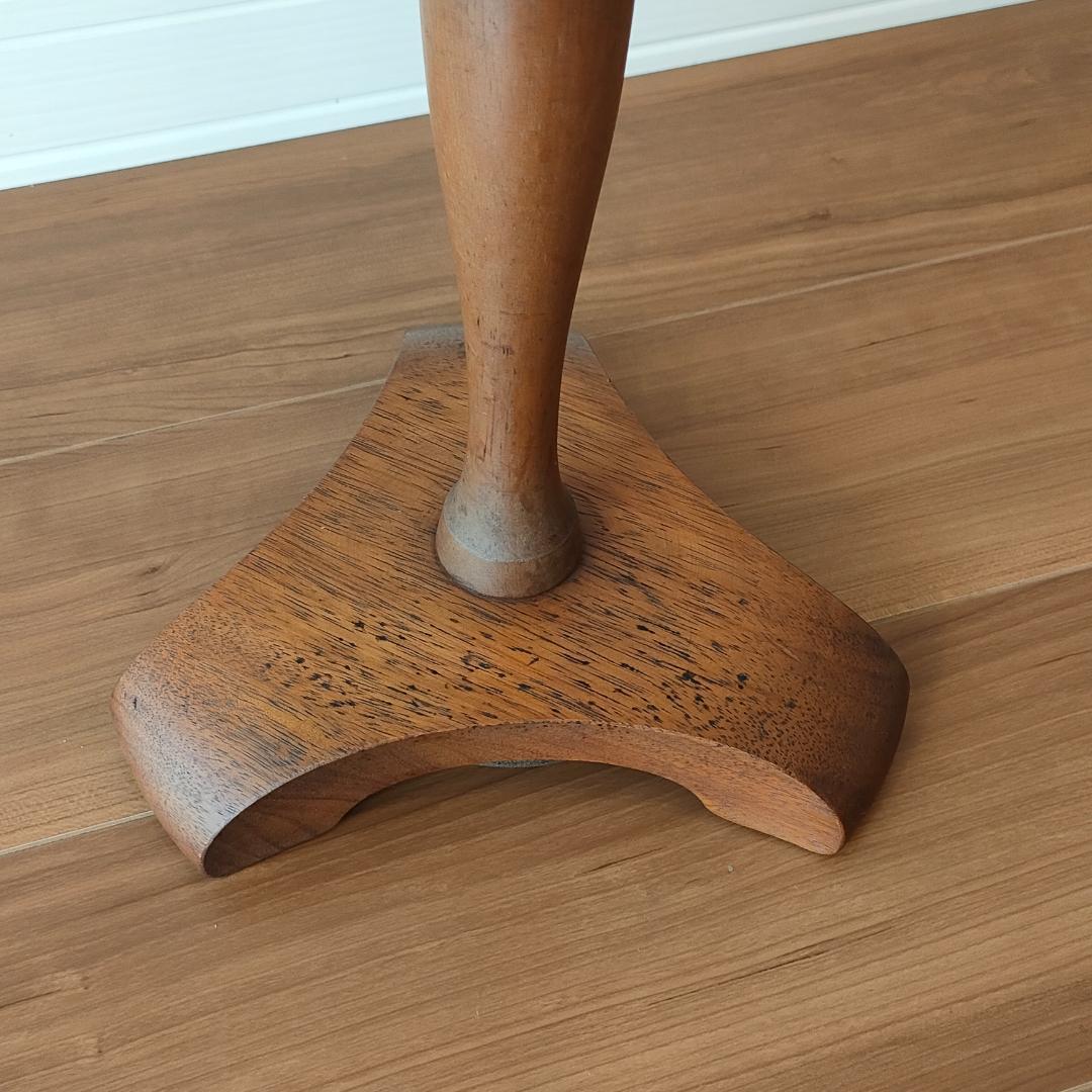 〈希少〉オールドマルニ　ヘキサグラム　灰皿　スモークスタンド　マホガニー