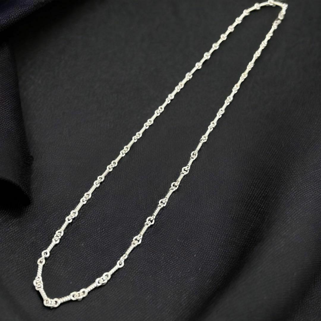 ツイスト チェーン 50cm ネックレス シルバー925 【新品】