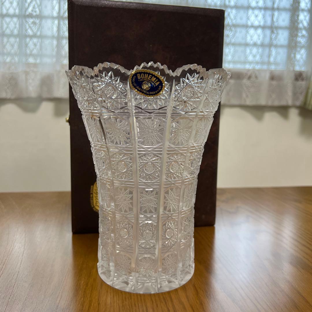 ボヘミア　クリスタルグラス