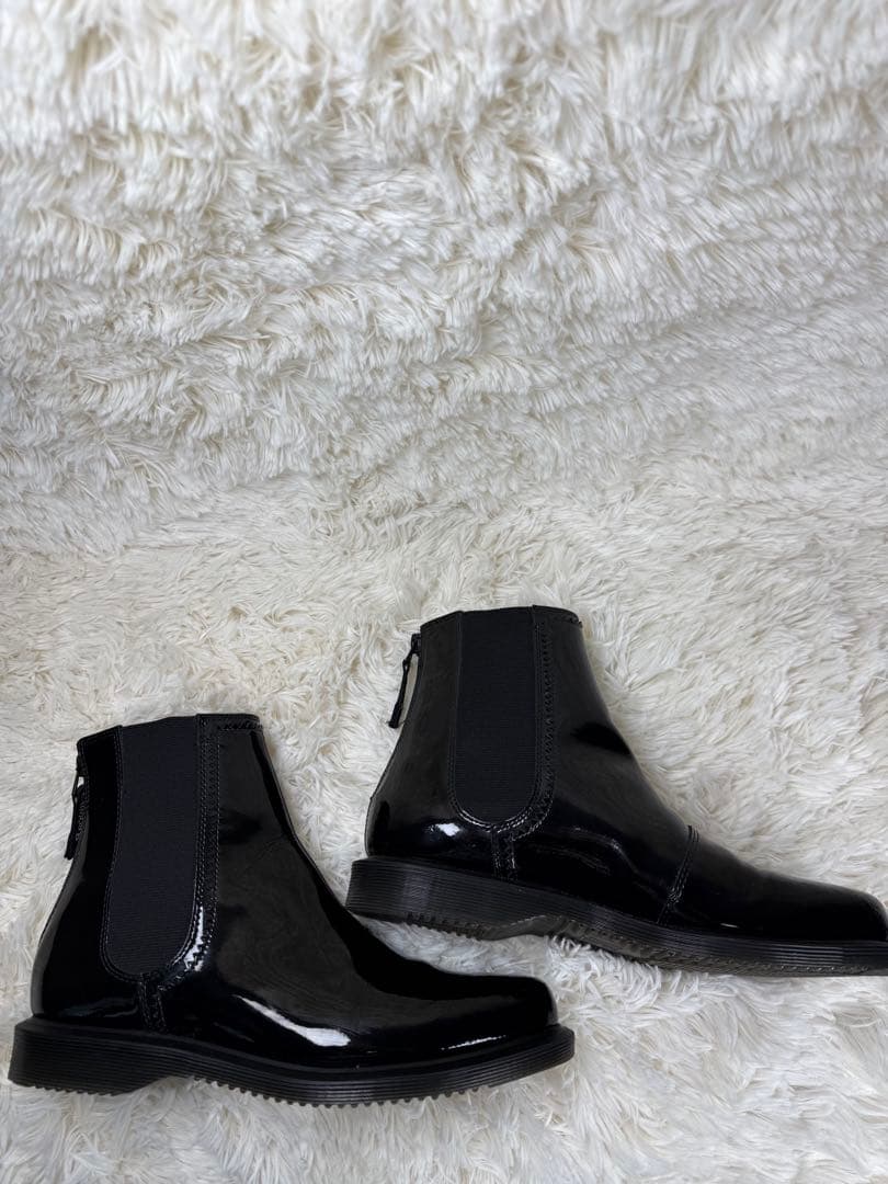 Dr.Martens ドクターマーチン サイドゴア　ブーツ ブラック　黒　24