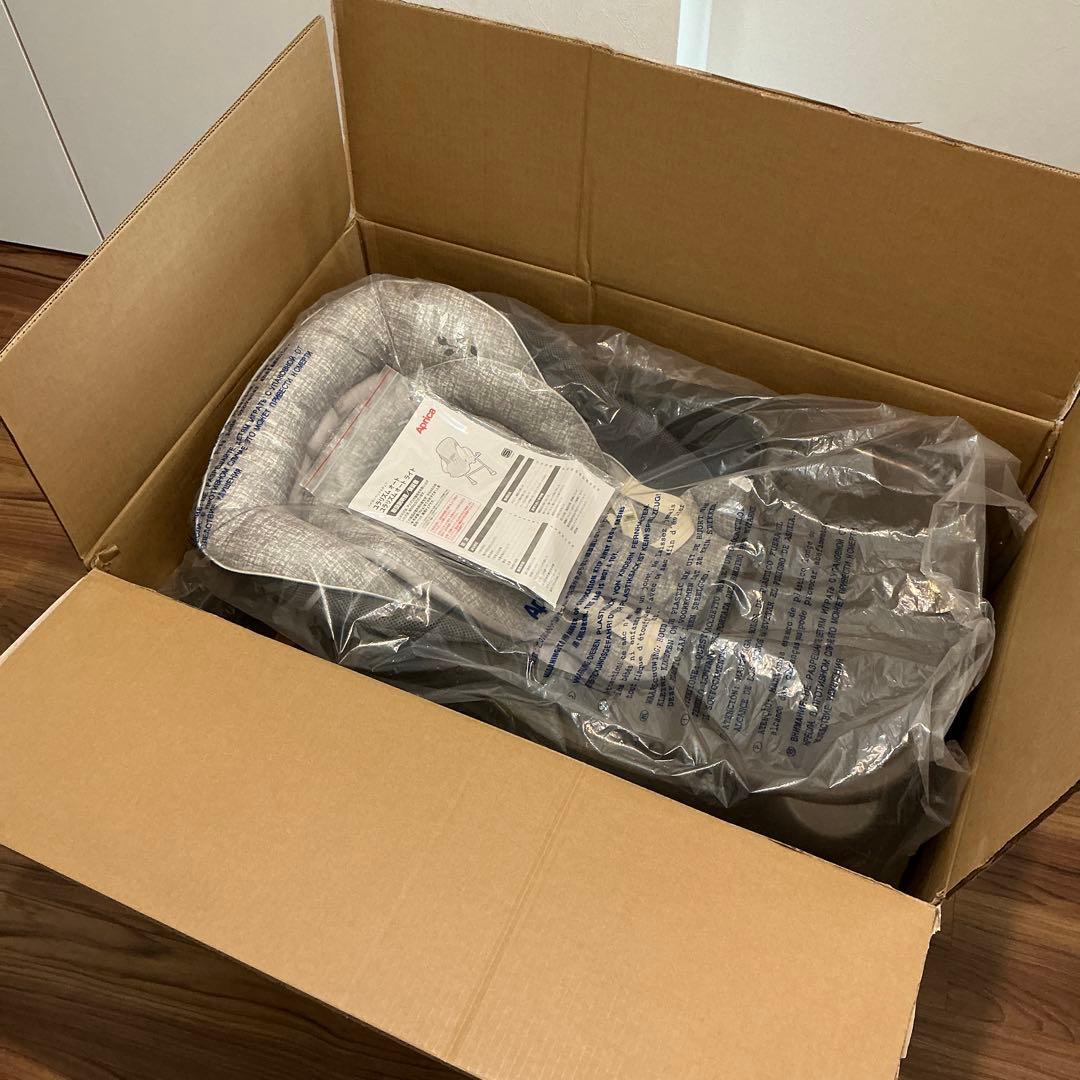 Aprica 電動ベビーラック メランジグレー　ユラリズムオートライト　箱付