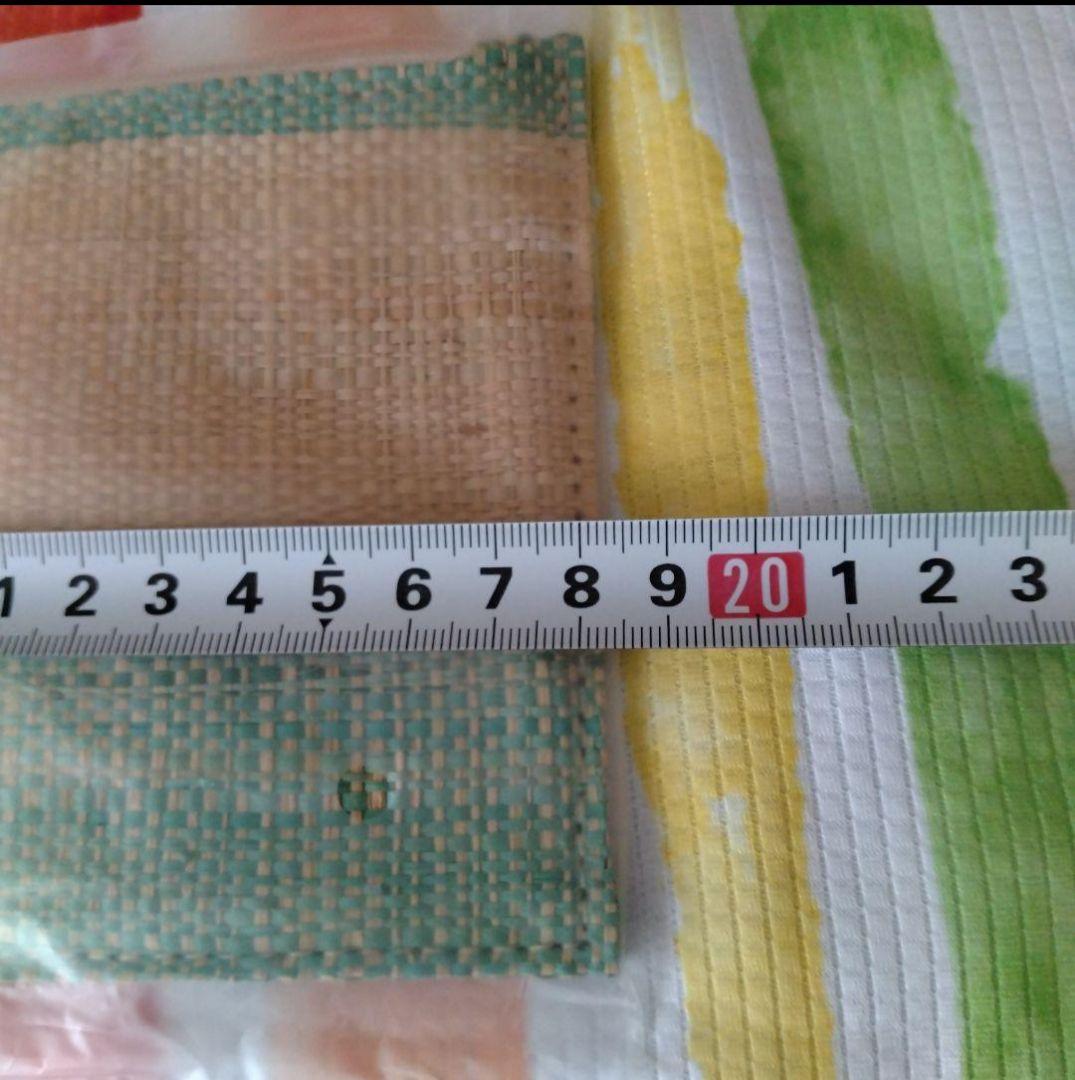 【専用品です】agnes b ラフィアトートバッグ ポーチ付カゴバッグ