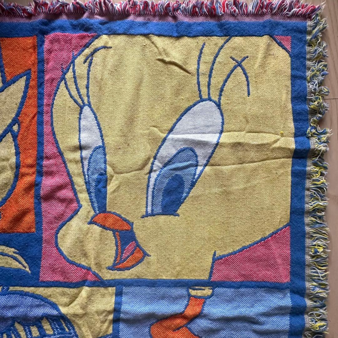 ヴィンテージ トゥイーティー ブランケット