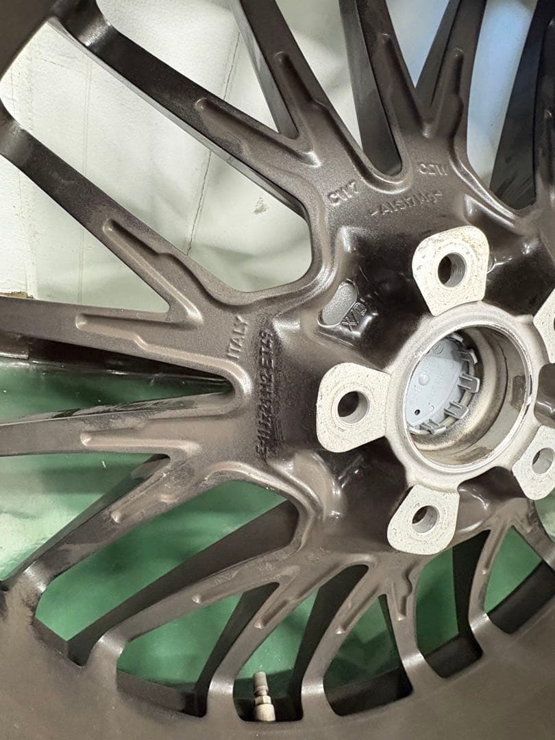 ゆっきーゆきゆきポルシェ9YAカイエン 21インチ純正RSスパイダー