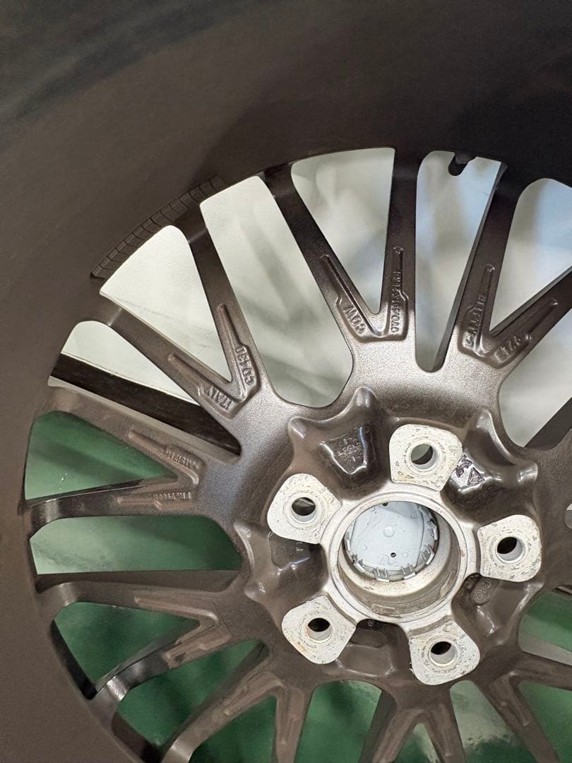 ゆっきーゆきゆきポルシェ9YAカイエン 21インチ純正RSスパイダー