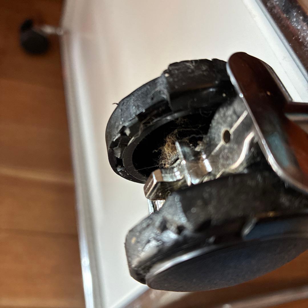 USMハラー ラック １列１段 ホワイトオープンラック キャスター付き