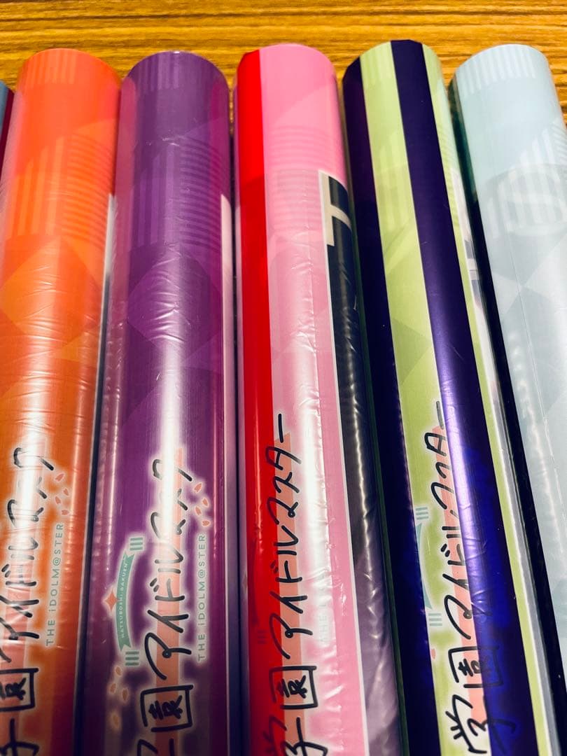 学園アイドルマスター2ndシングル　アニメイト特典A3クリアポスター全9種セット