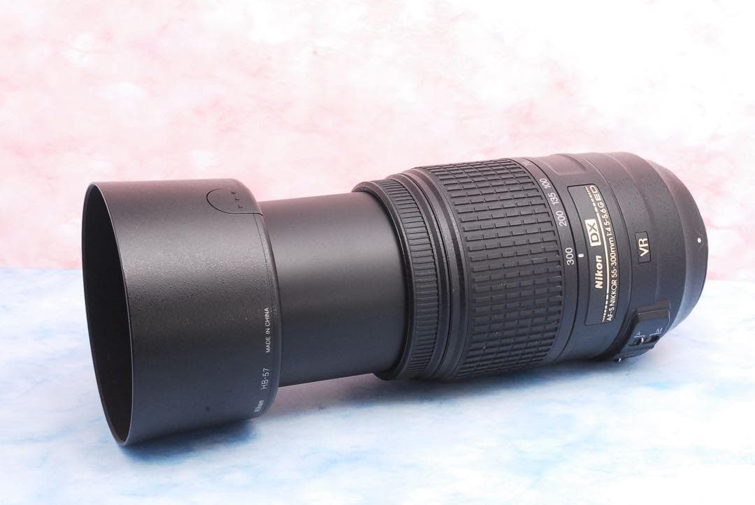 Nikon AF-S 55-300mm✨超望遠レンズ✨手ぶれ補正付✨美品♪