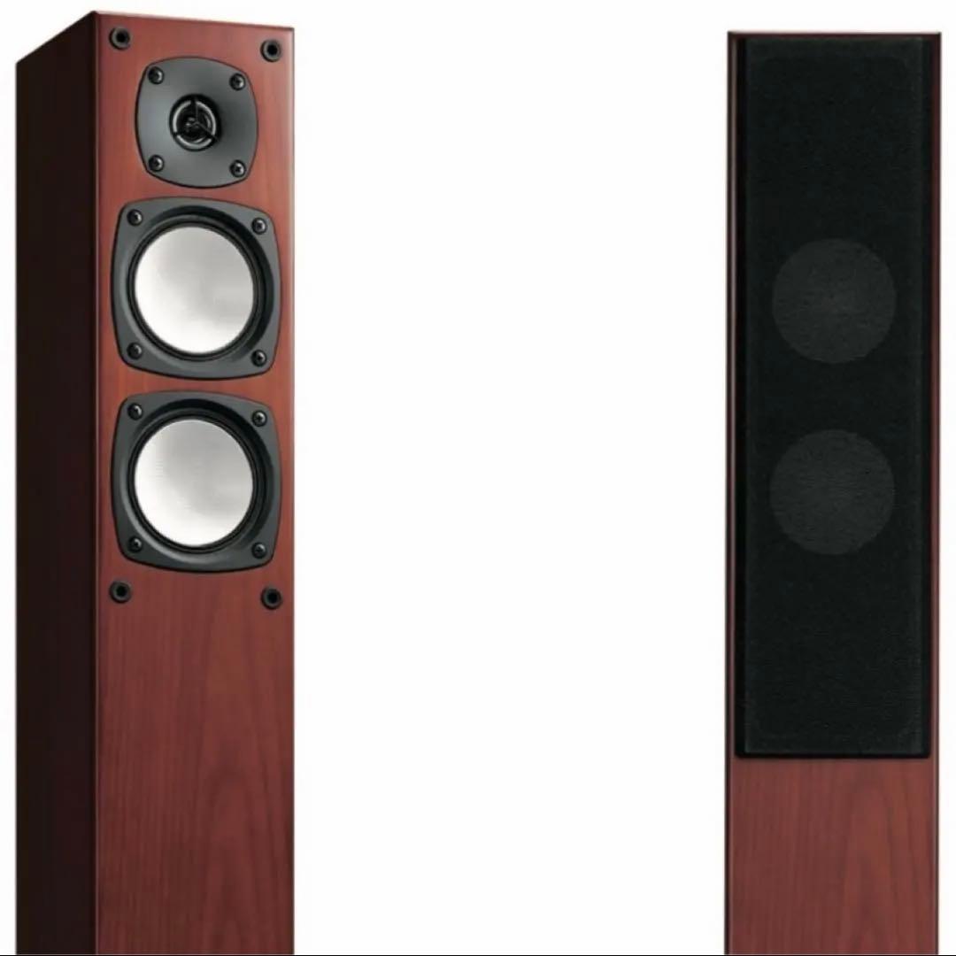 【2本組】新品ONKYO 2wayスピーカー ペア D-108E(D) 木目調