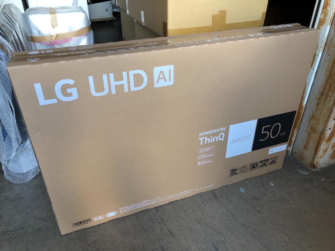 新品未開封 LG 50V型 4K 液晶テレビ 50UT801C0JB webOS