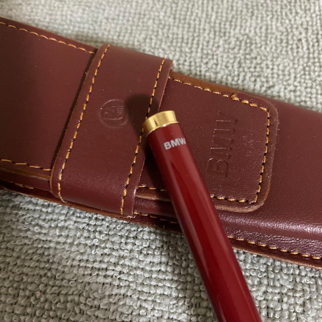 ペリカン　コラボ　万年筆　ボールペン　レザーペンケース　3点セット