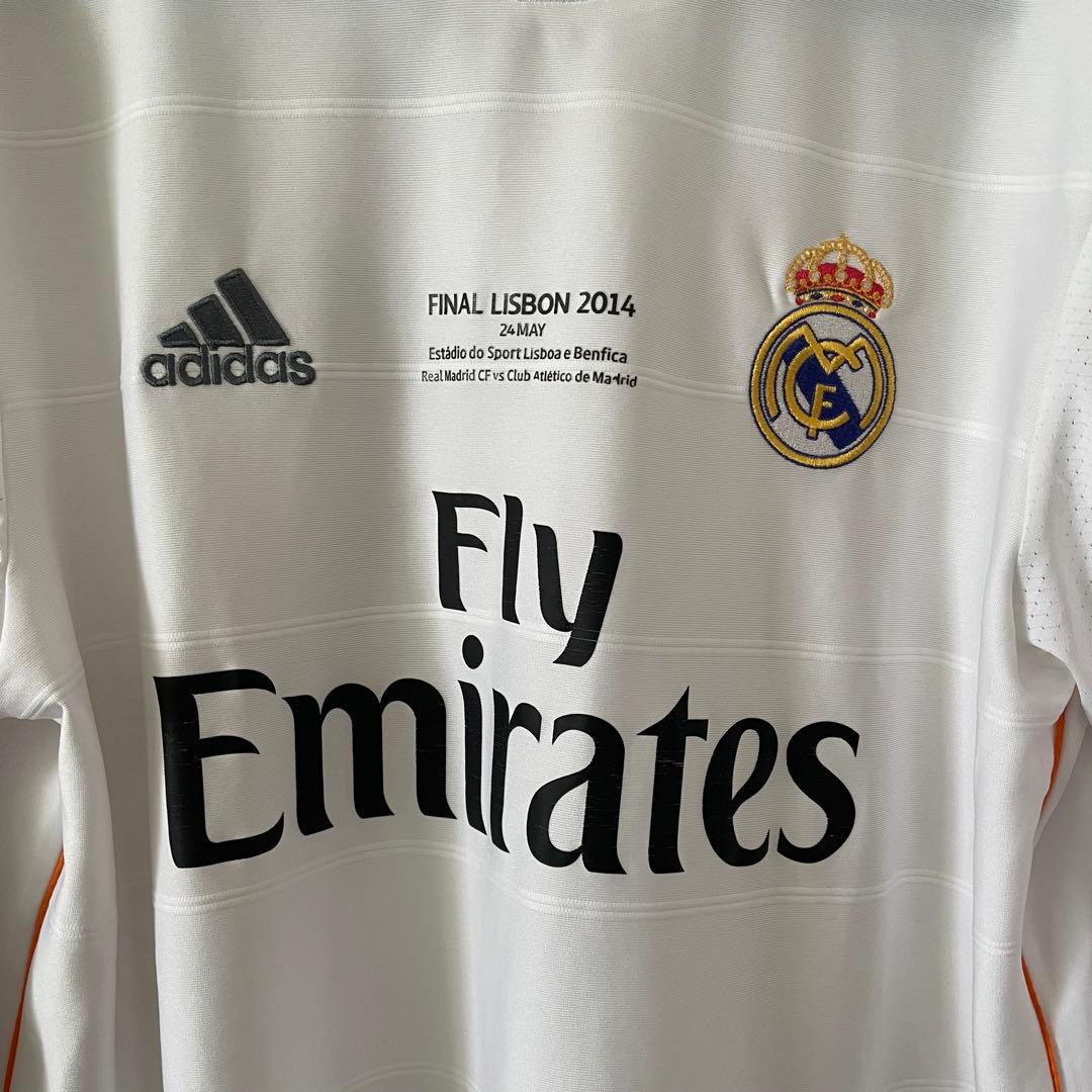 レアルマドリード 13-14 1st 長袖 フルパッチ クリスティアーノロナウド