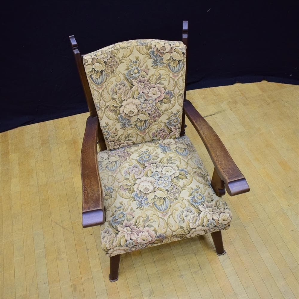 永田良介商店　神戸家具　オーク　アームソファ　1人掛け　1P　シングルソファ