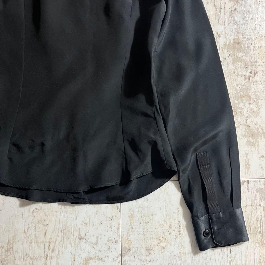 DOLCE&GABBANA ドルガバ イタリア製 フリル ドレス 長袖 シャツ