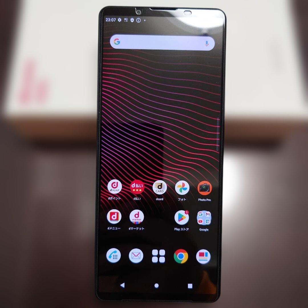 SIMフリー SONY Xperia 1 III ドコモ SO-51B ブラック