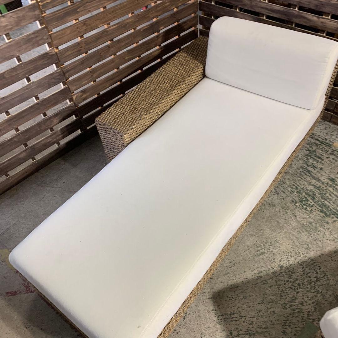 きょうこ 直接引取 H619\" アジアンソファ L型 ファブリック