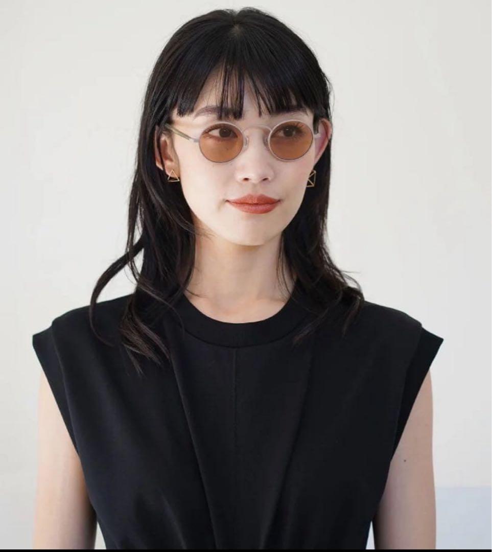 Kearny gravel-7 green stone 度なし ケース付き