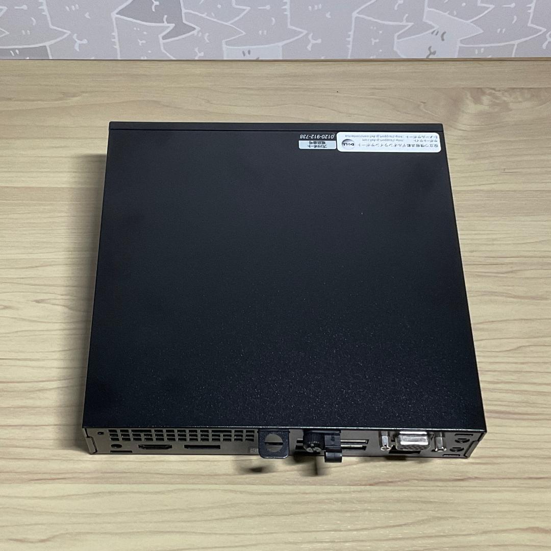 DELL・ミニPC＞第九世代CPU/デュアルディスクSSD＋HDD/オフィス付き