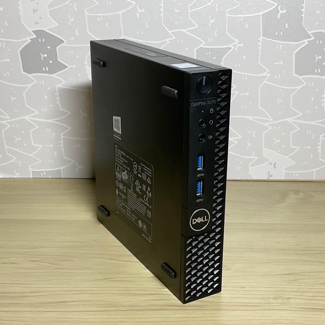 DELL・ミニPC＞第九世代CPU/デュアルディスクSSD＋HDD/オフィス付き