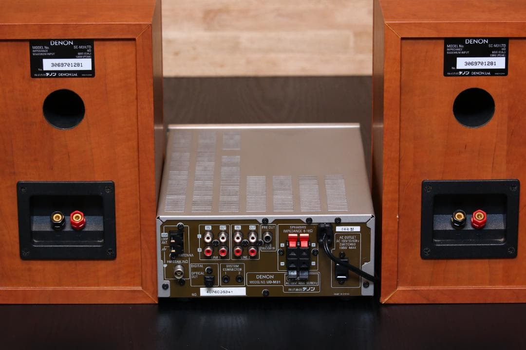 DENON UD-M31 デノン　CDレシーバー　+スピーカー　海ポン