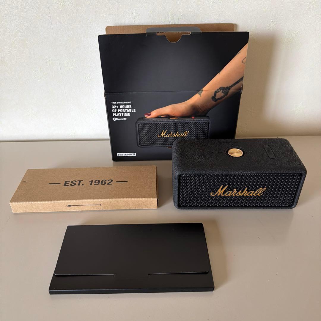Marshall Emberton III Bluetooth スピーカー