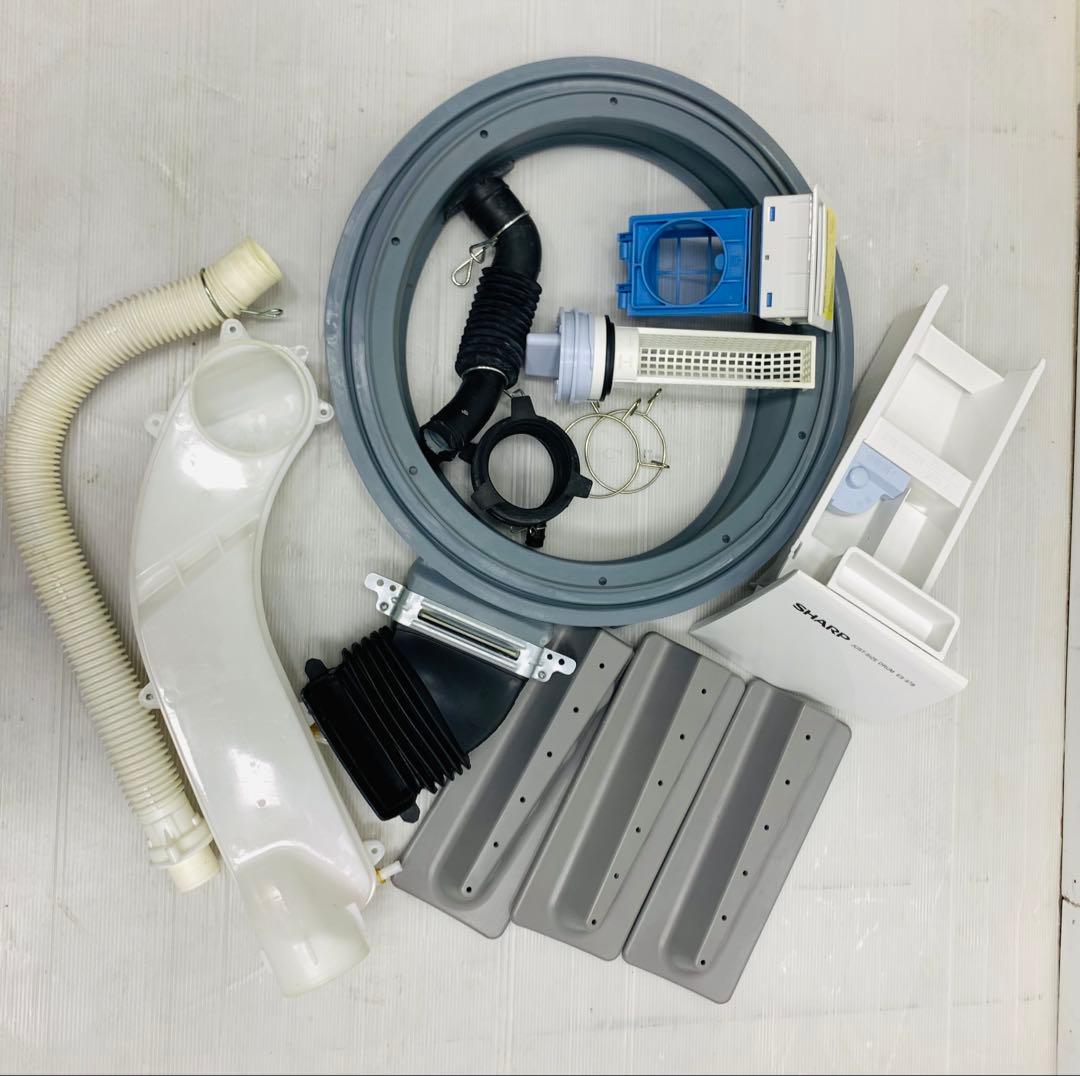 ES-S7B右開き大人気3ヶ月保証 安心分解洗浄マンションサイズ ドラム式洗濯機