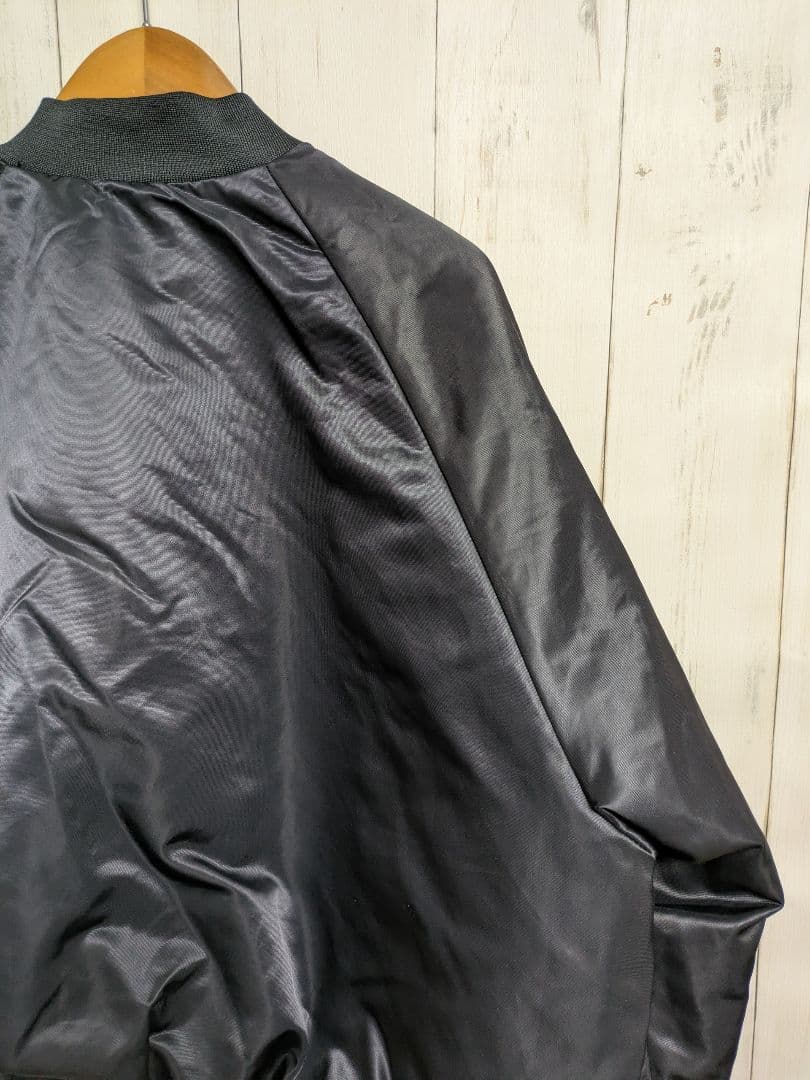 90s USA製 King Louie UAW スタジャン XL ブラック f2