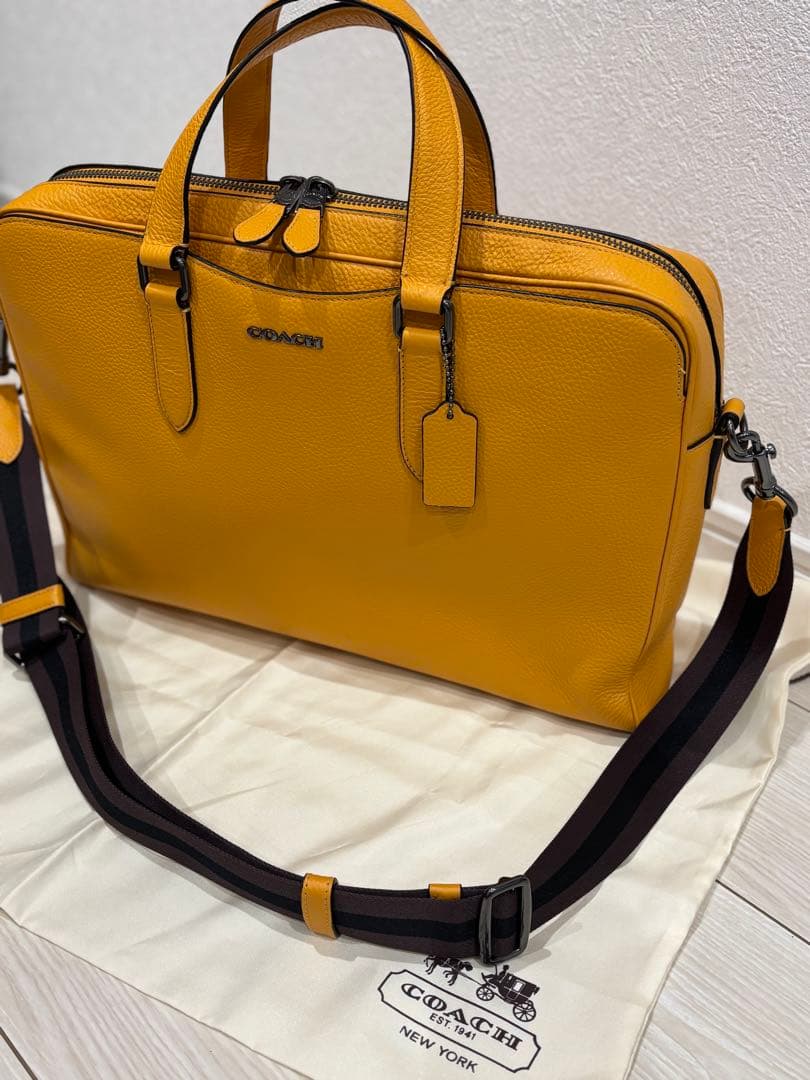 COACH 超美品 グラハムストラクチャード ブリーフケース ビジネスバッグ