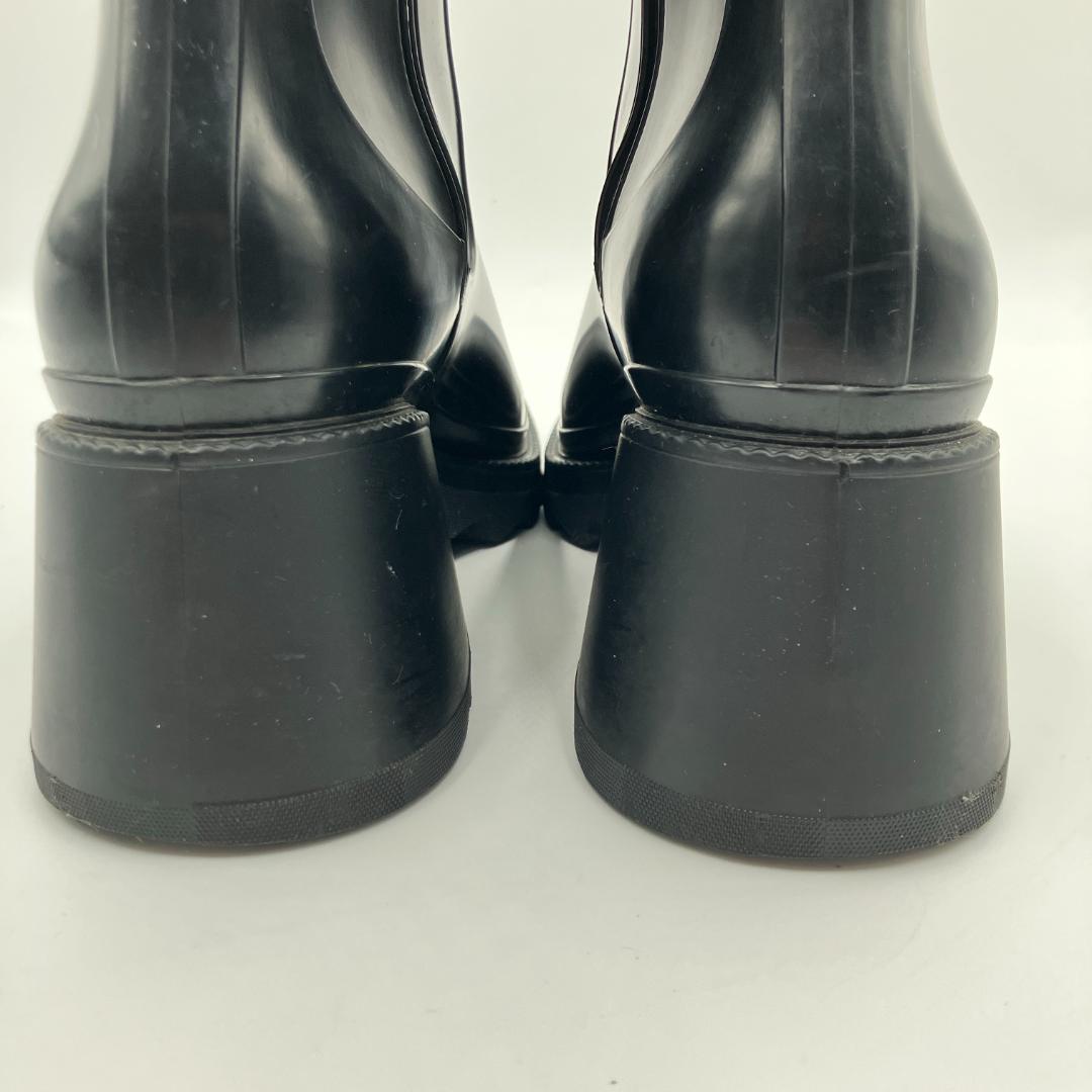 【美品】Chloé　8.6万 BETTY レインブーツ ラバー ブラック 40