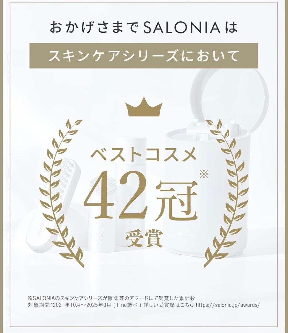 SALONIA サロニア ピュアブライト スチーマー 美顔器 新品未使用品
