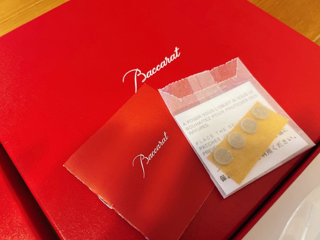 Baccarat バカラ スウィングプレート L 2点セット