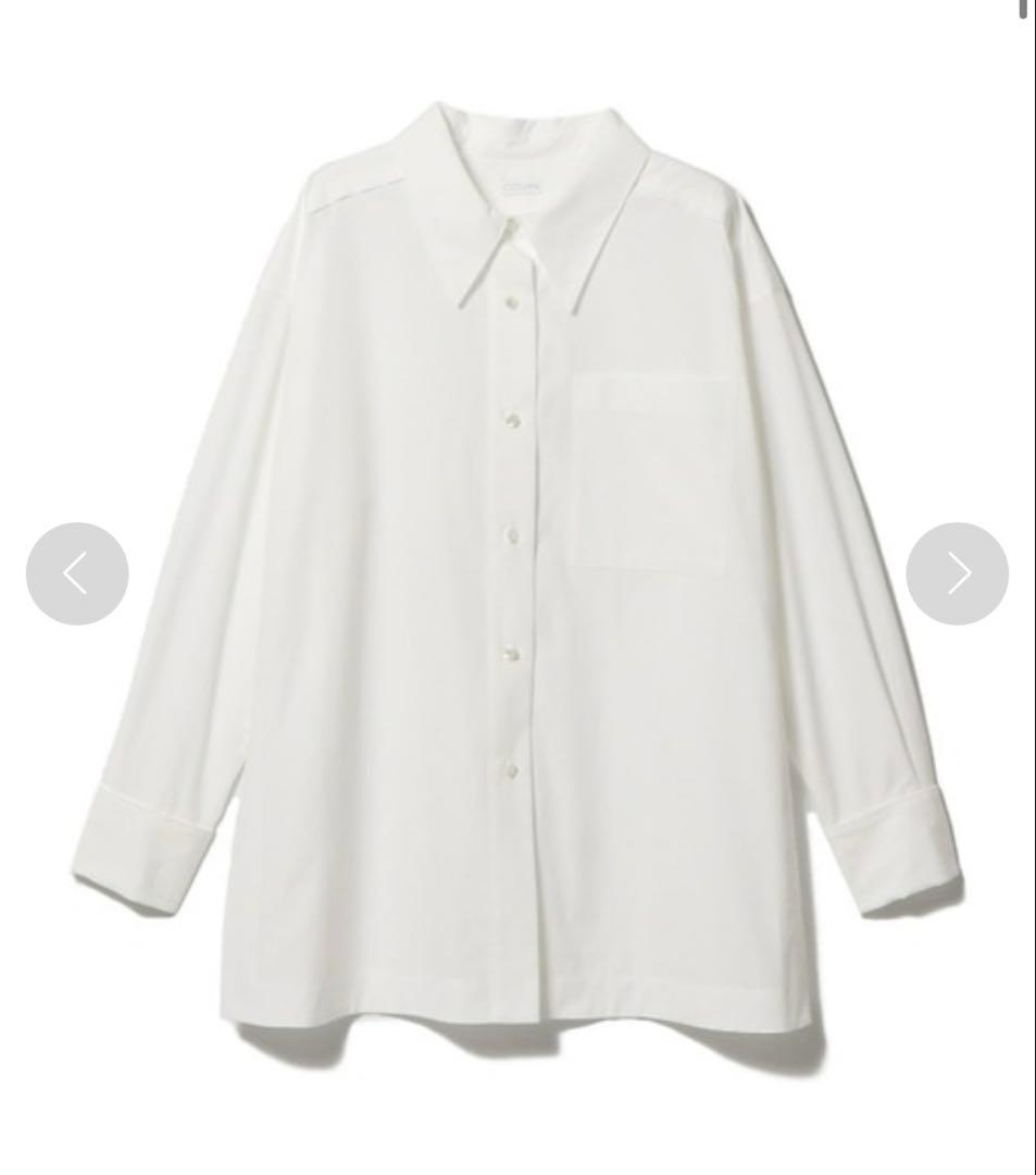 ESTNATION COLUMN バックプリーツシャツ 36