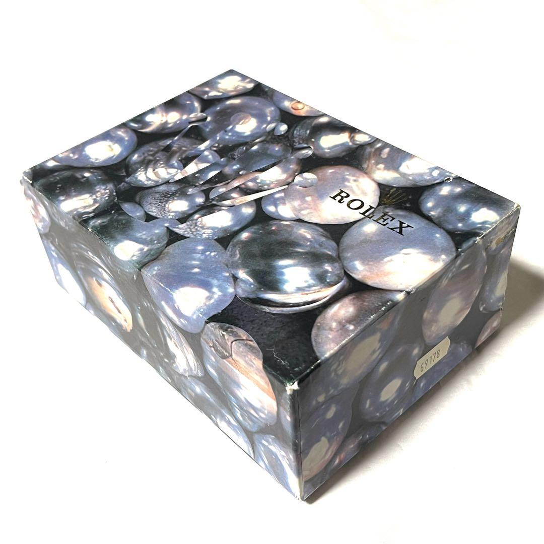 ロレックス 時計空き箱 純正 Cリング型レディースボックス 69178