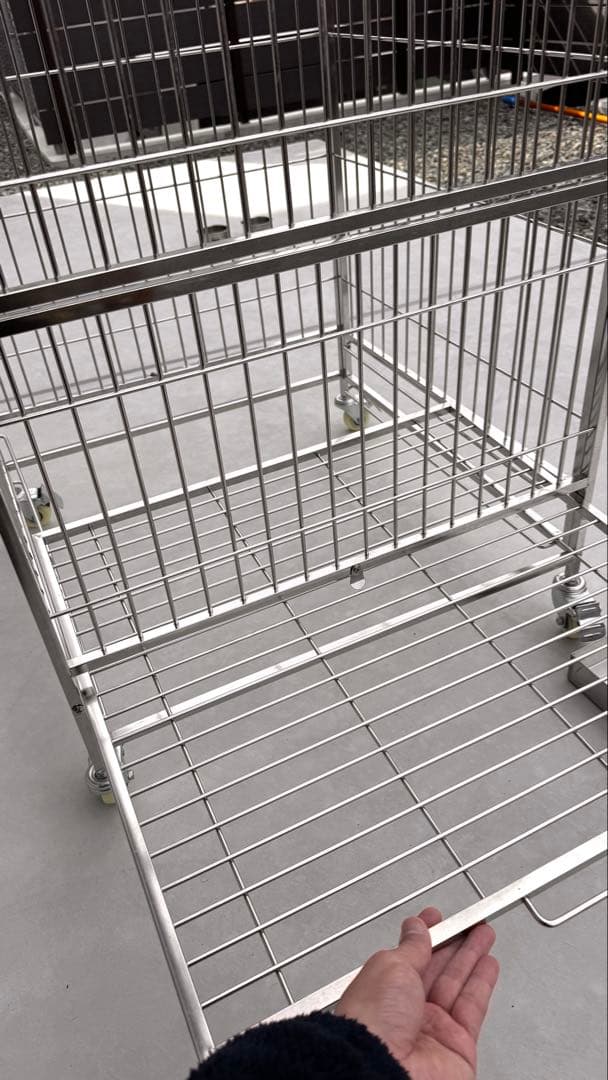 こんぱまるオリジナル オリジナルステンレスケージ超特大 Y217