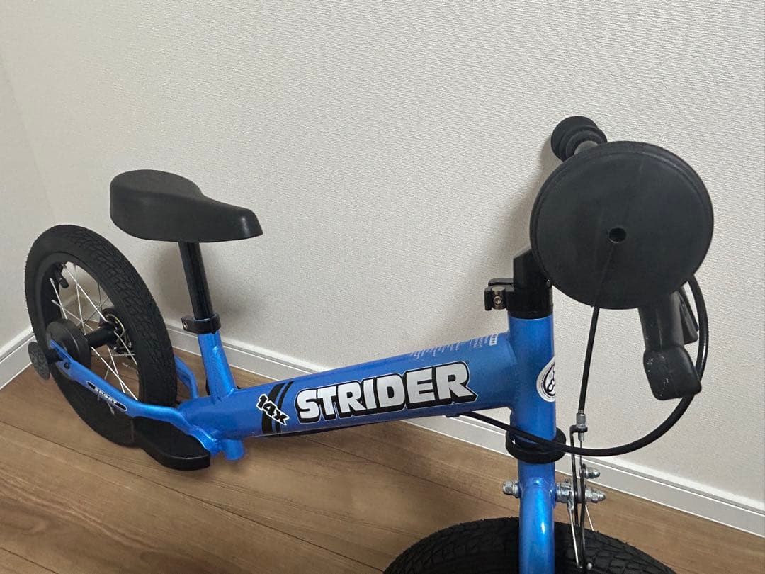 【美品】ストライダー　スポーツ14× ブルー 14インチ　ペダル無し