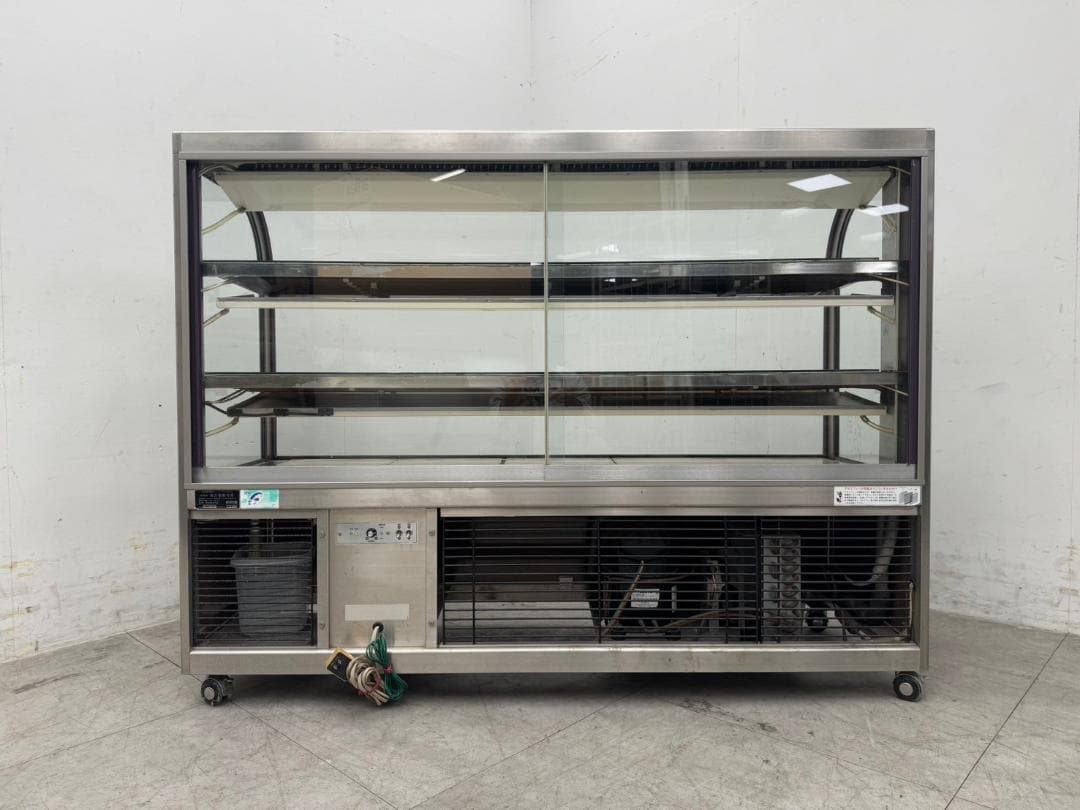 T6582☆美品☆大穂製作所☆ケーキケース☆OHGU-1500☆冷蔵ショーケース