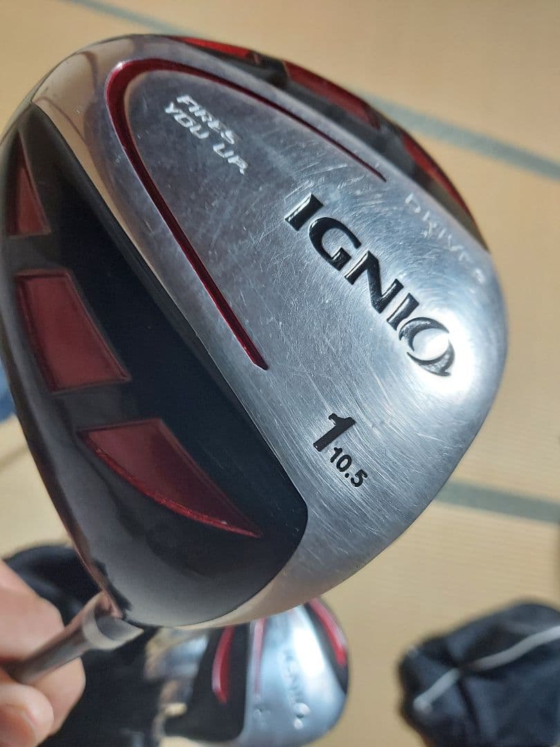 木曜割引‼️【送料込み】IGNIO 超軽量キャディバッグ 付き初級者セット